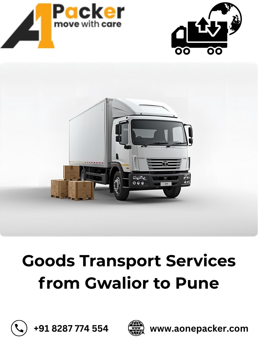 Goods Transport from Gwalior to Pune