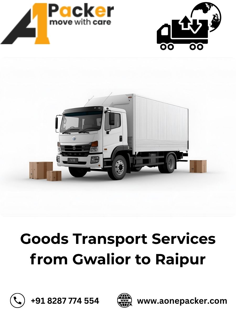 Goods Transport from Gwalior to Raipur