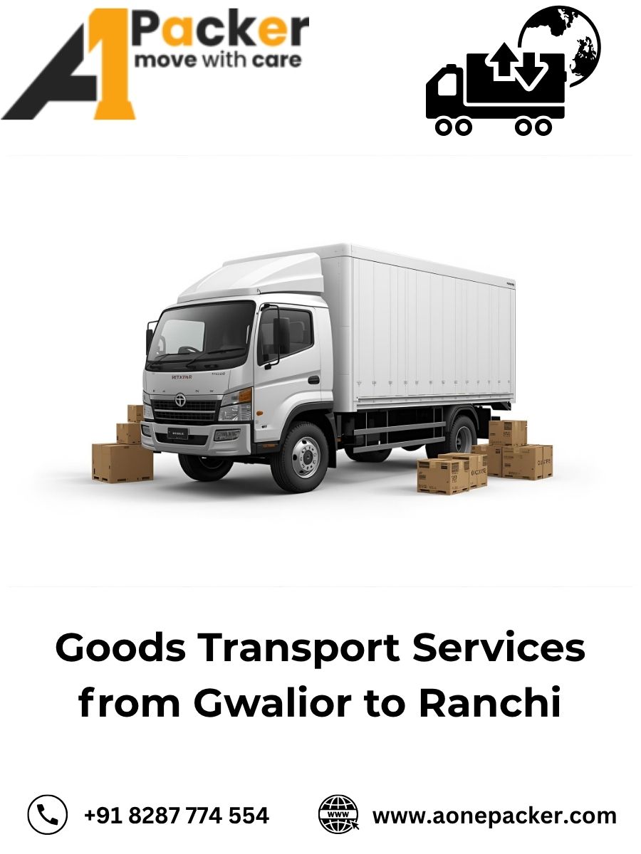 Goods Transport from Gwalior to Ranchi