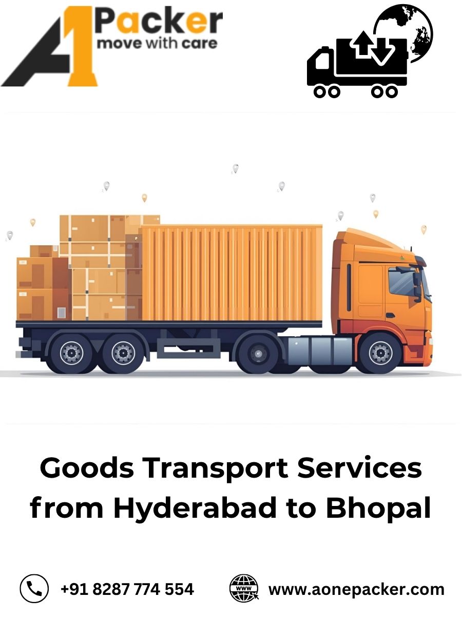 Goods Transport from Hyderabad to Bhopal