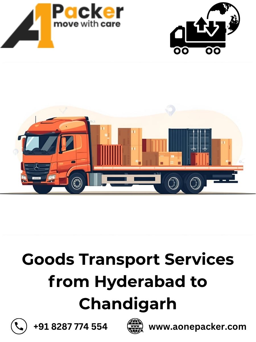 Goods Transport from Hyderabad to Chandigarh