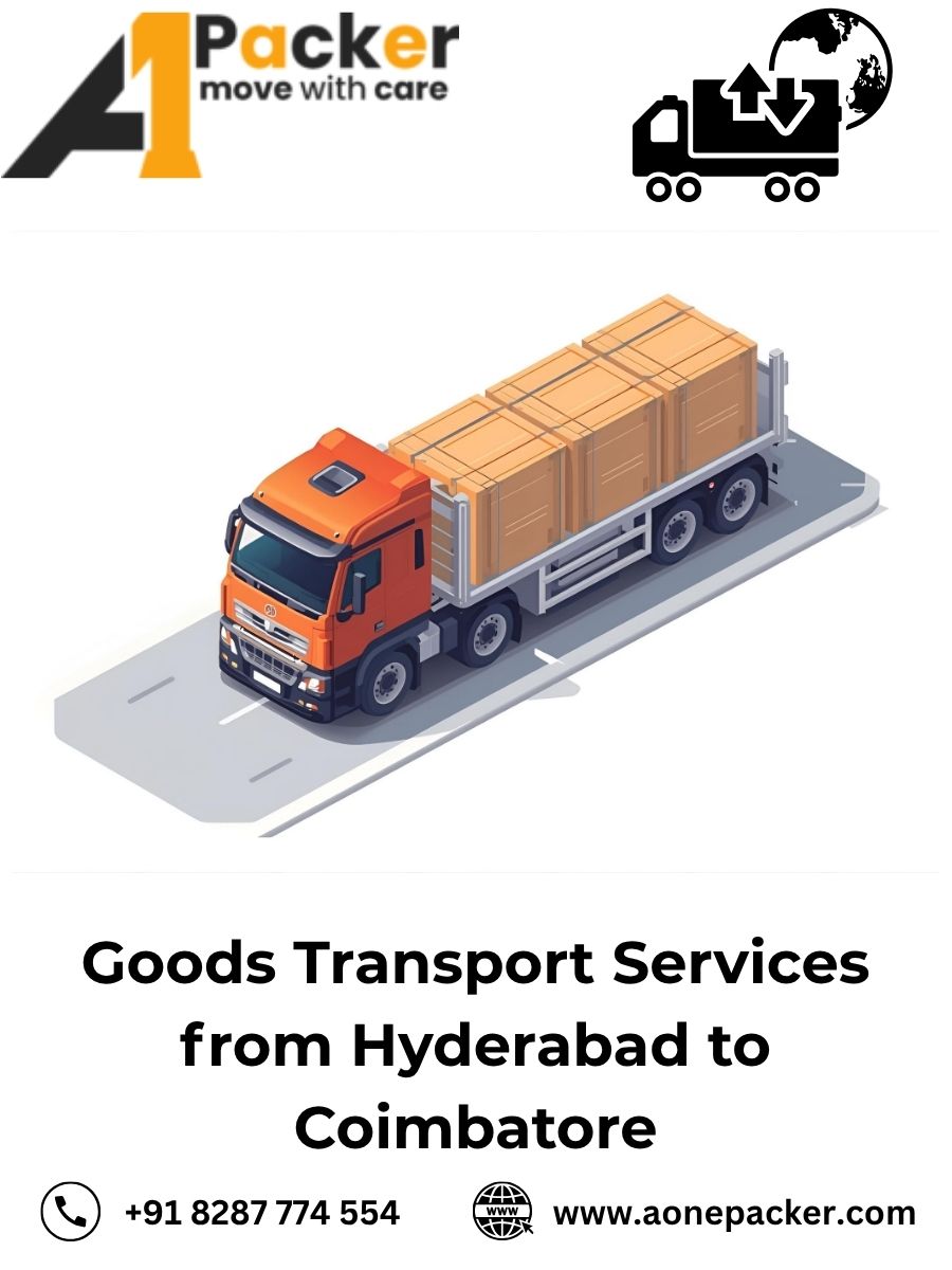 Goods Transport from Hyderabad to Coimbatore