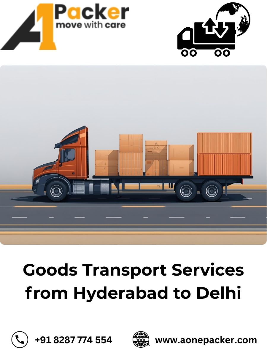 Goods Transport from Hyderabad to Delhi