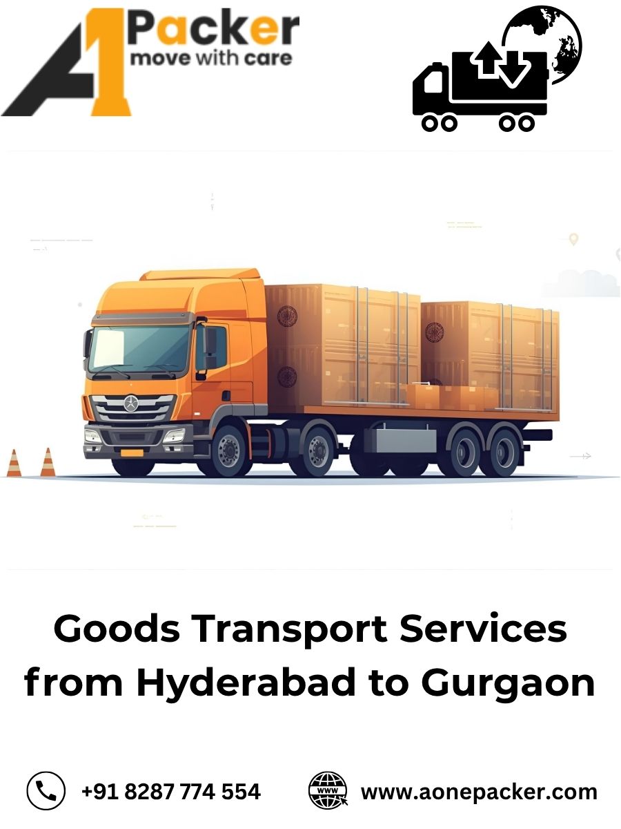 Goods Transport from Hyderabad to Gurgaon