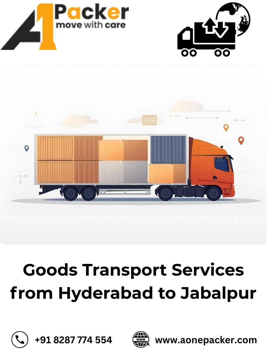 Goods Transport from Hyderabad to Jabalpur