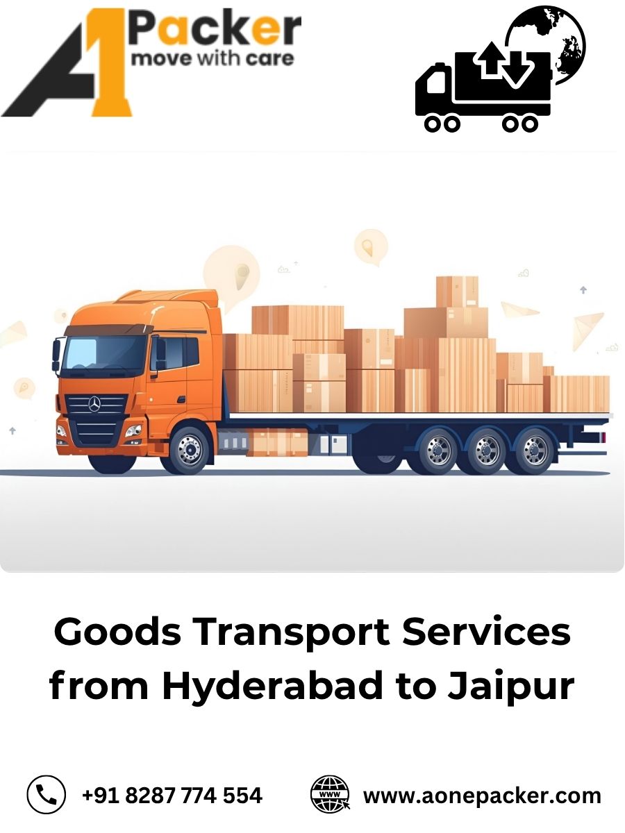 Goods Transport from Hyderabad to Jaipur