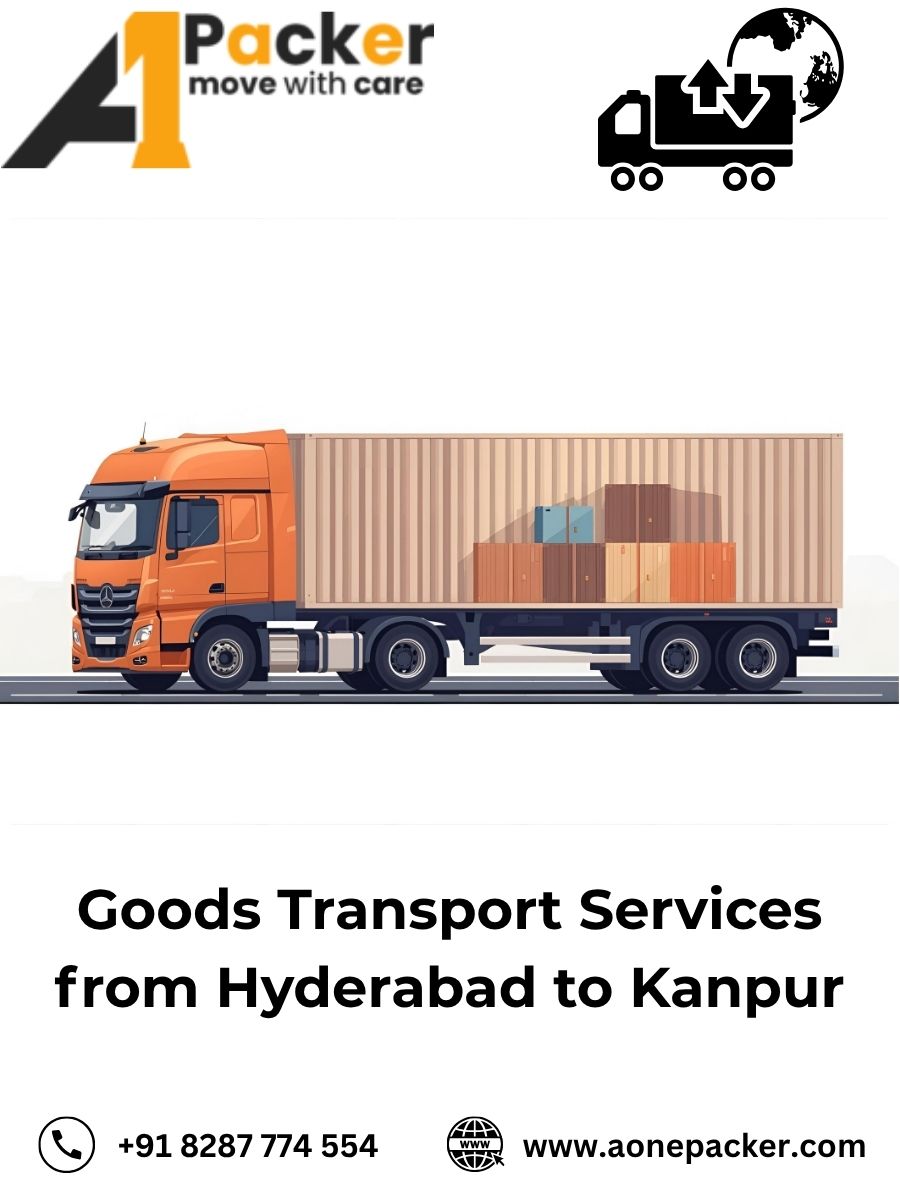 Goods Transport from Hyderabad to Kanpur