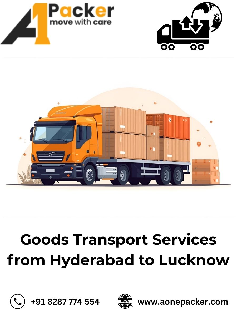 Goods Transport from Hyderabad to Lucknow