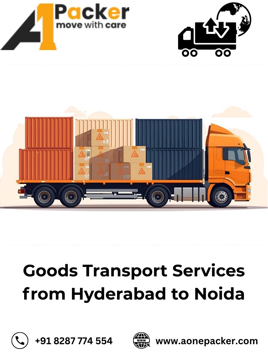 Goods Transport from Hyderabad to Noida