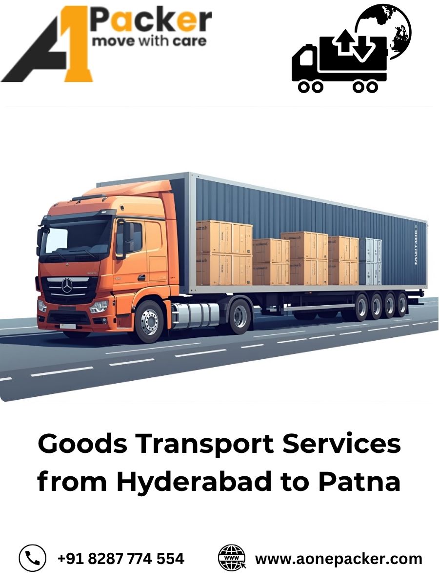 Goods Transport from Hyderabad to Patna