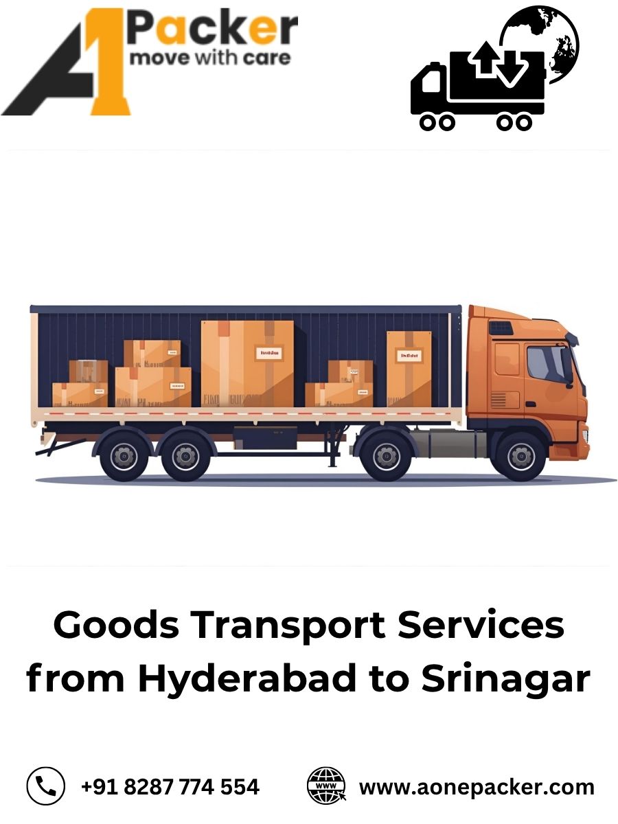 Goods Transport from Hyderabad to Srinagar