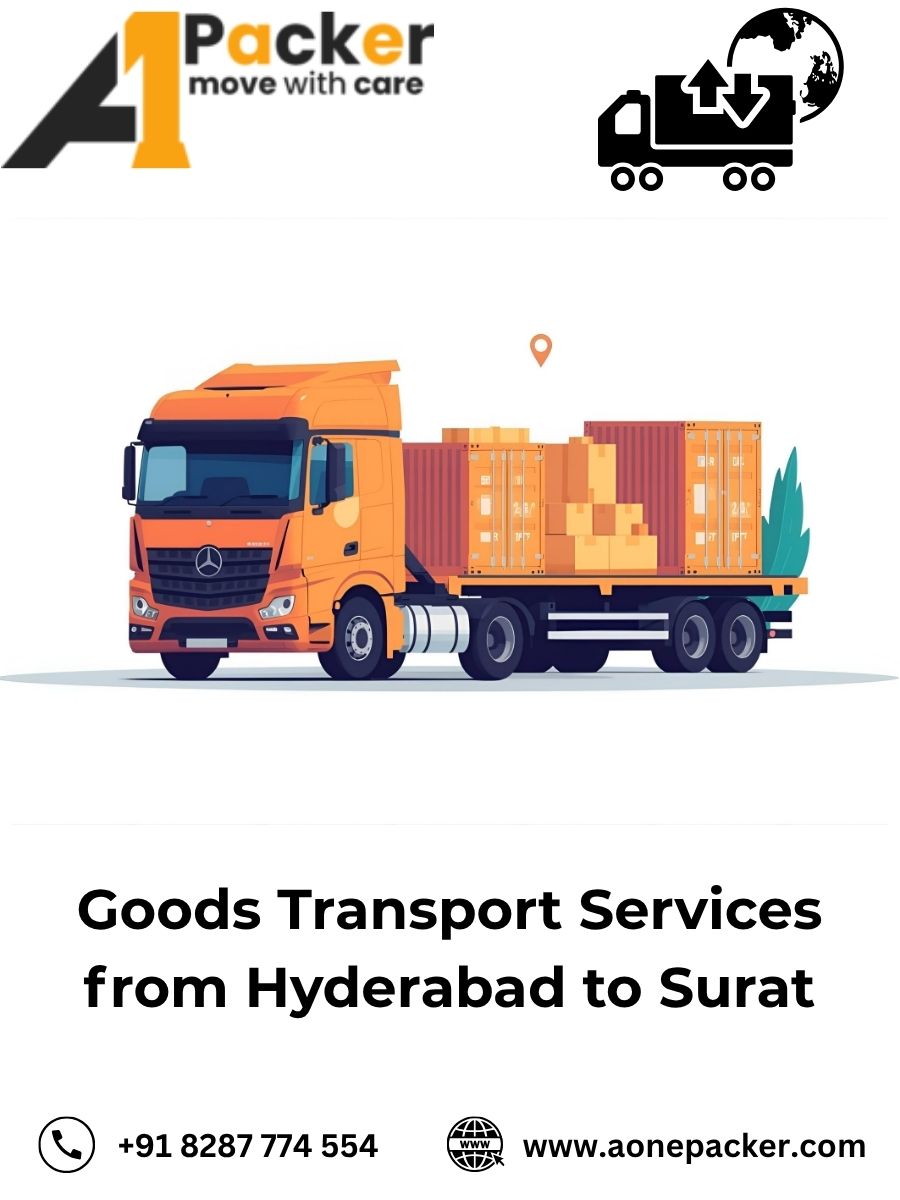 Goods Transport from Hyderabad to Surat