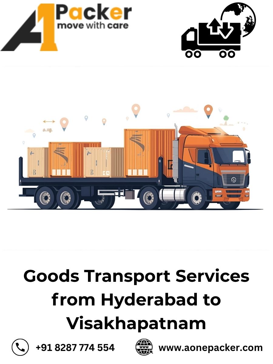 Goods Transport from Hyderabad to Visakhapatnam