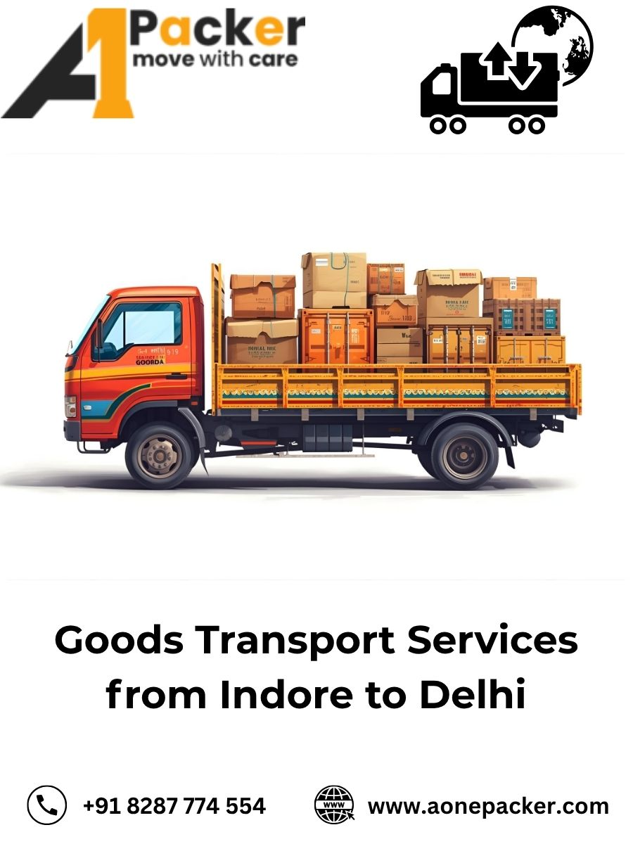 Goods Transport from Indore to Delhi
