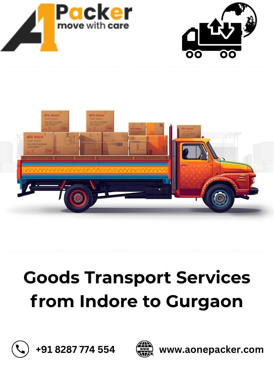 Goods Transport from Indore to Gurgaon