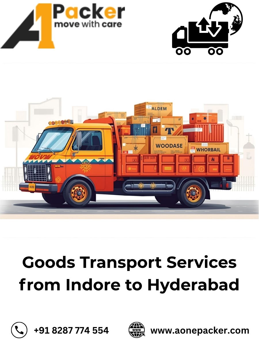 Goods Transport from Indore to Hyderabad