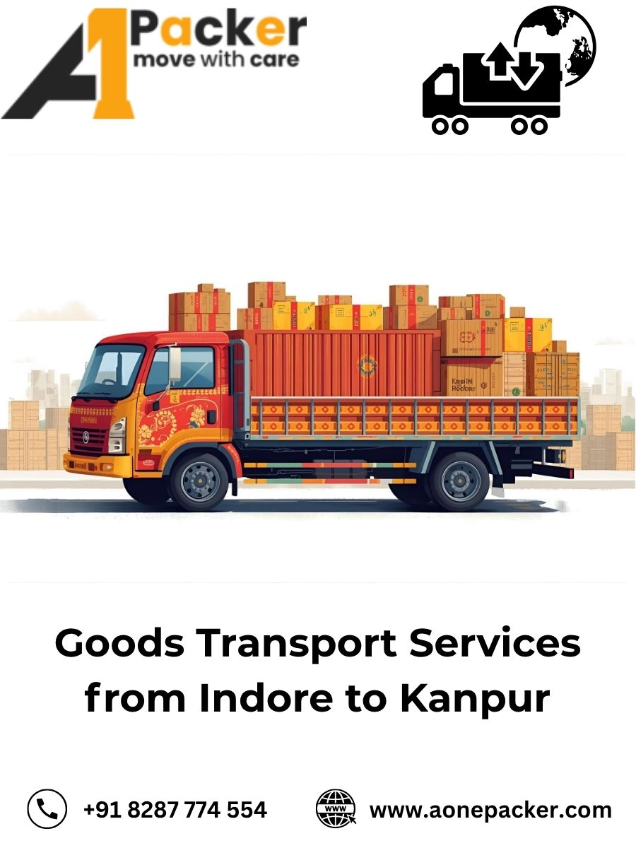 Goods Transport from Indore to Kanpur