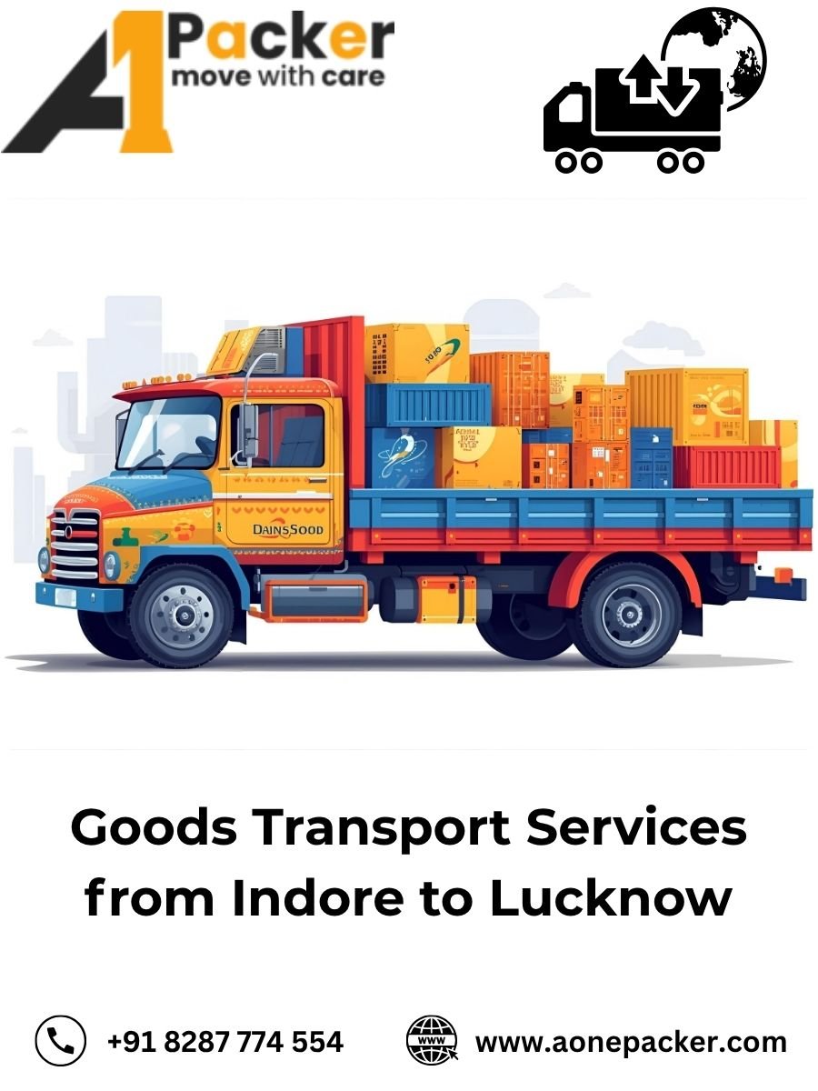 transport cost from Indore to Lucknow