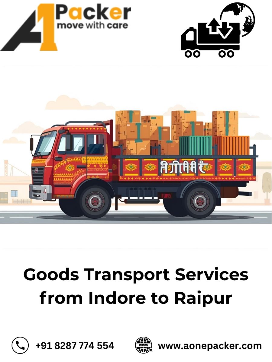 Goods Transport from Indore to Raipur