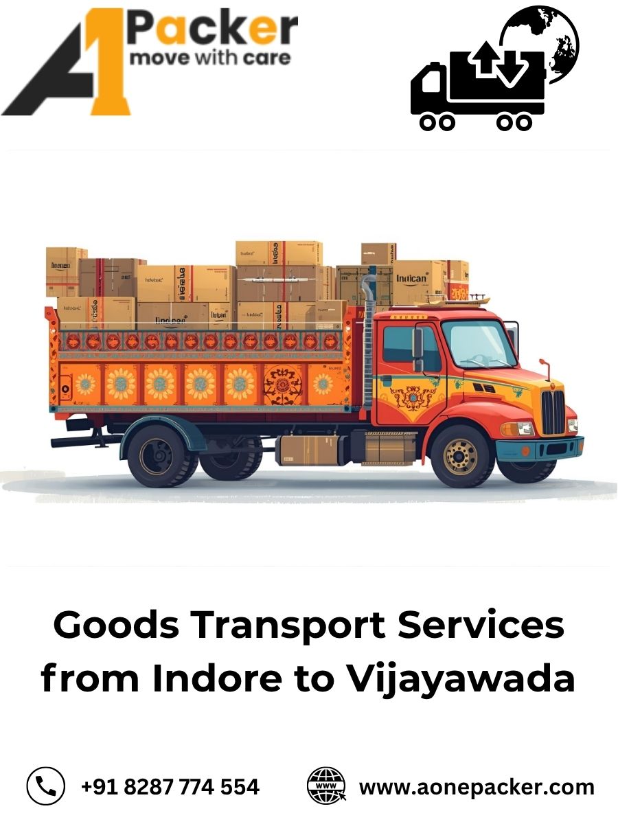 Goods Transport from Indore to Vijayawada