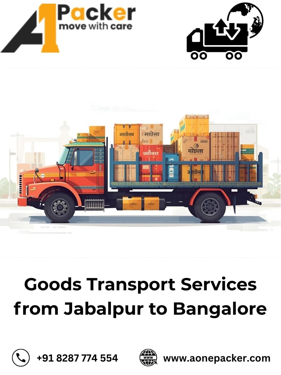 Goods Transport from Jabalpur to Bangalore