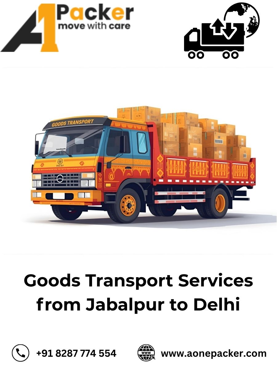 Goods Transport from Jabalpur to Delhi