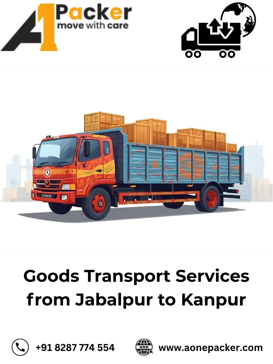 Goods Transport from Jabalpur to Kanpur