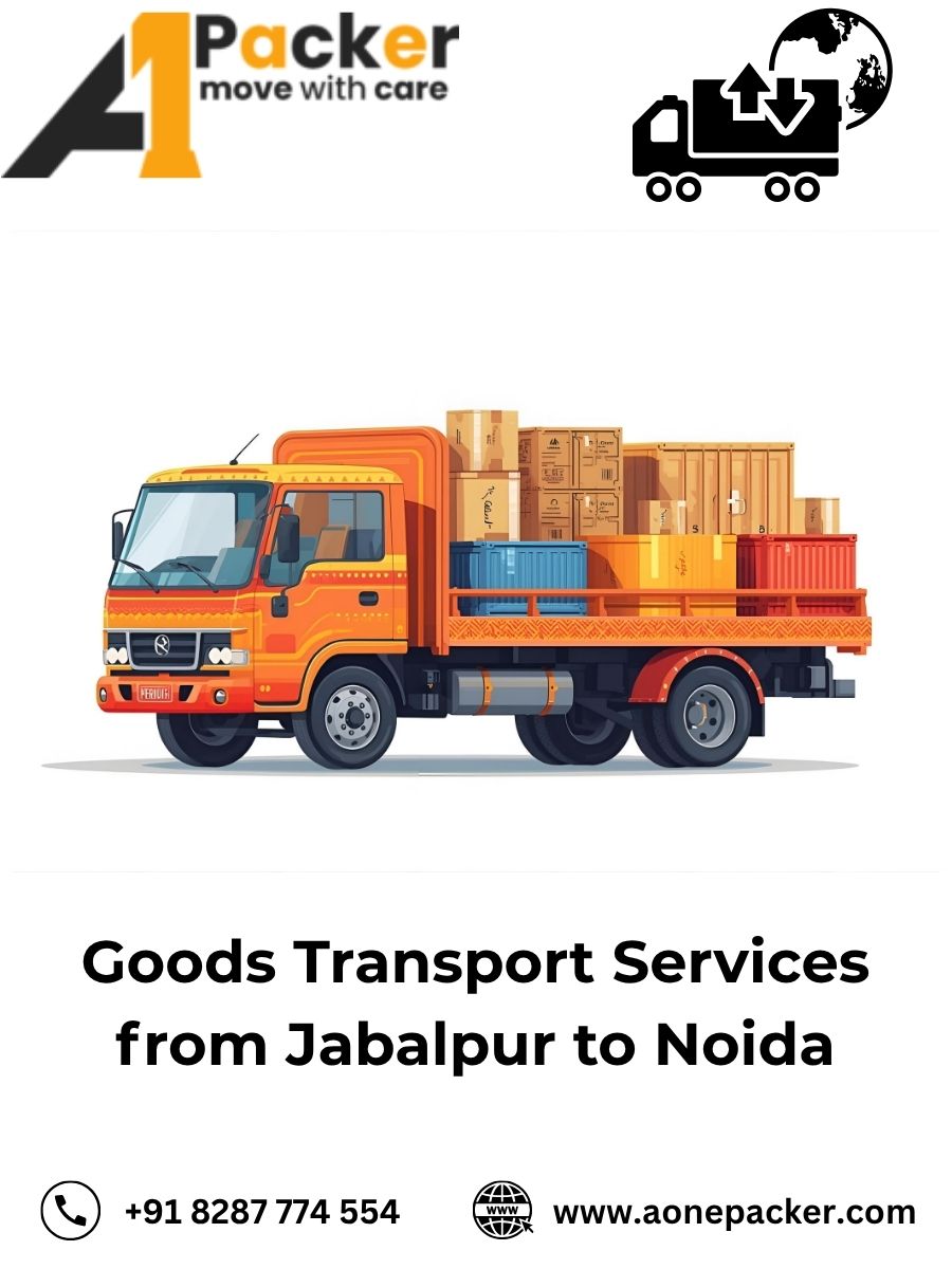 Goods Transport from Jabalpur to Noida