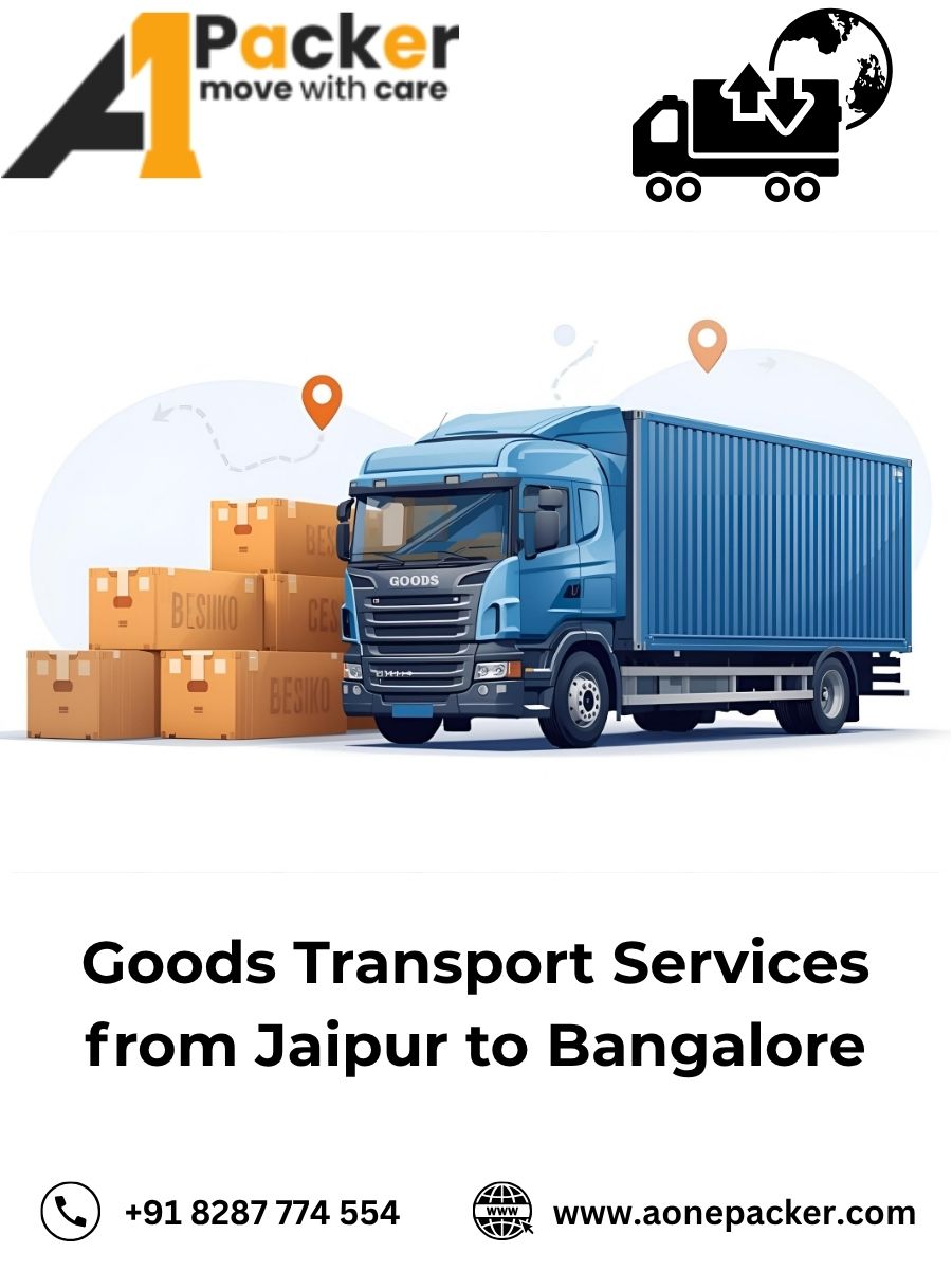 Goods Transport from Jaipur to Bangalore