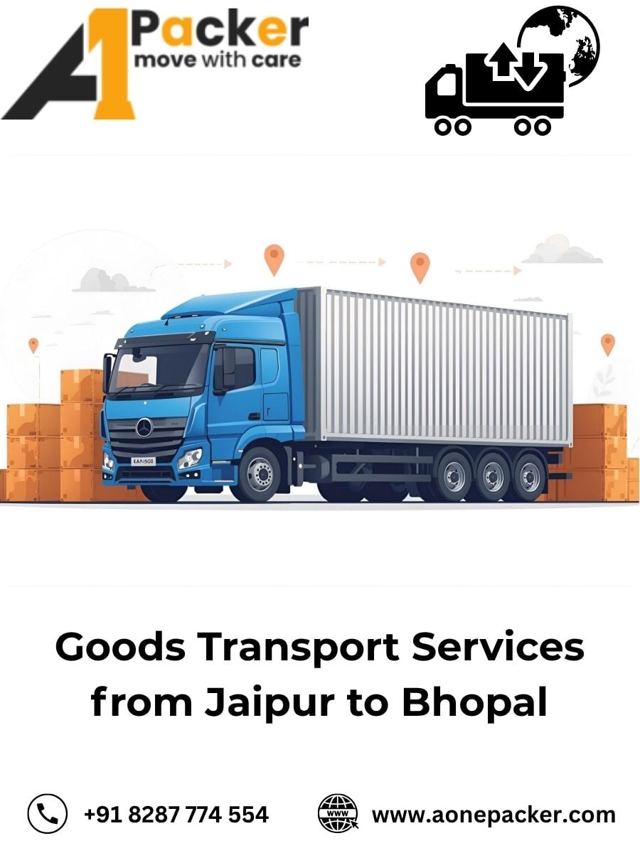 Goods Transport from Jaipur to Bhopal