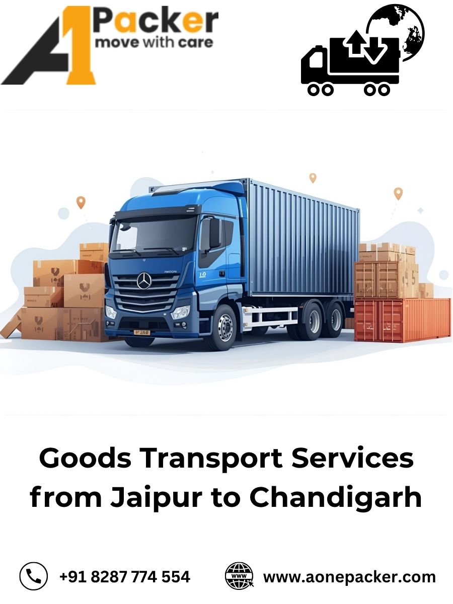 Goods Transport from Jaipur to Chandigarh