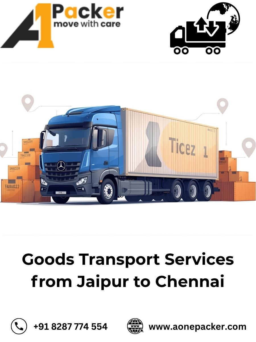 Goods Transport from Jaipur to Chennai