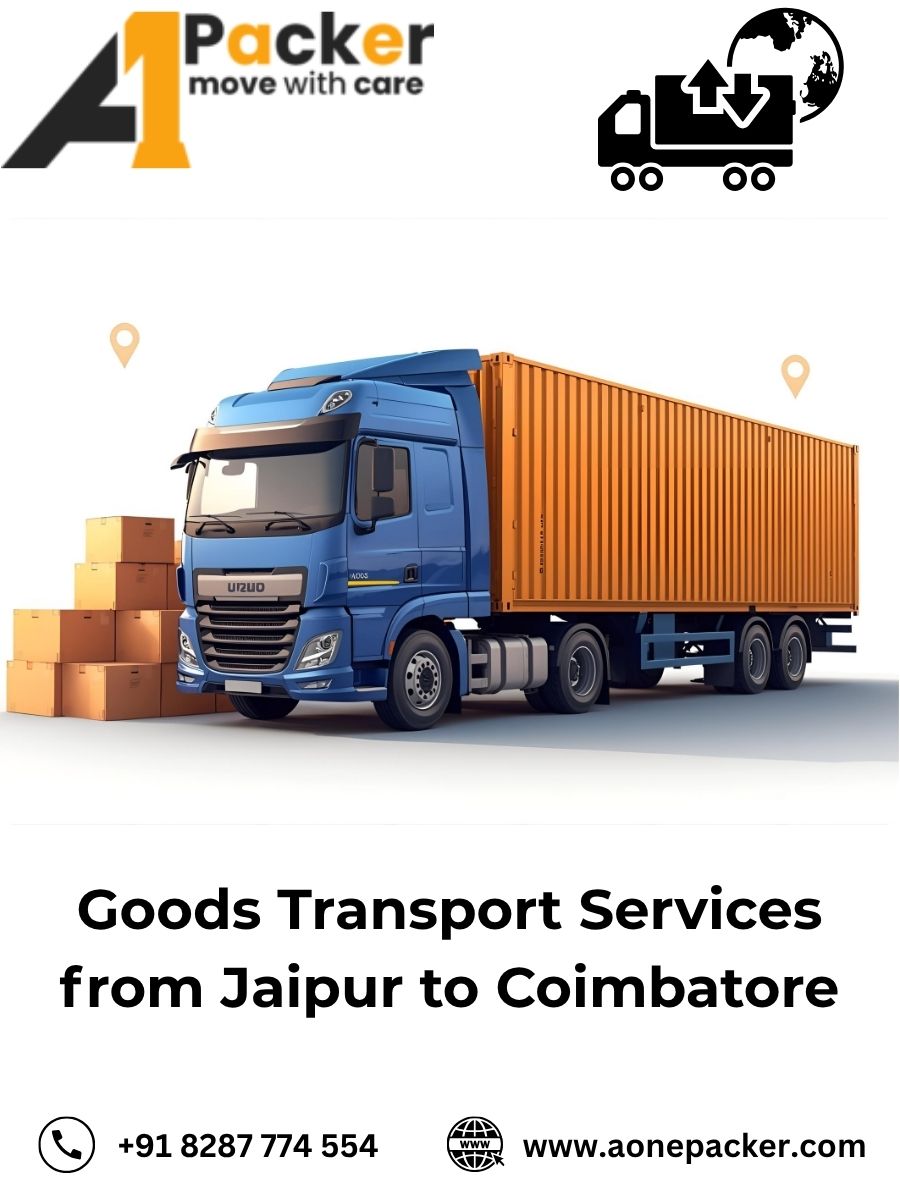 Goods Transport from Jaipur to Coimbatore
