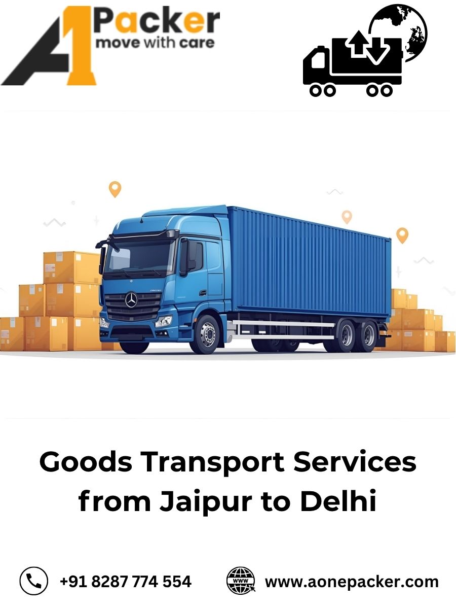 Goods Transport from Jaipur to Delhi