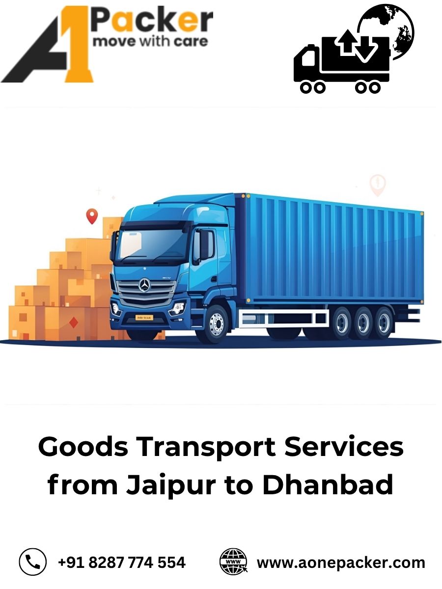 Goods Transport from Jaipur to Dhanbad
