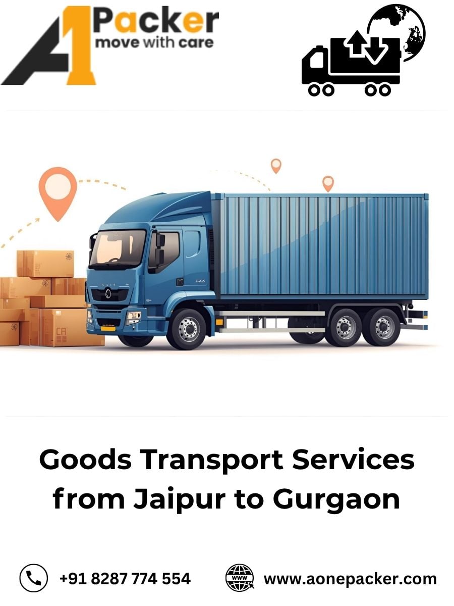Goods Transport from Jaipur to Gurgaon
