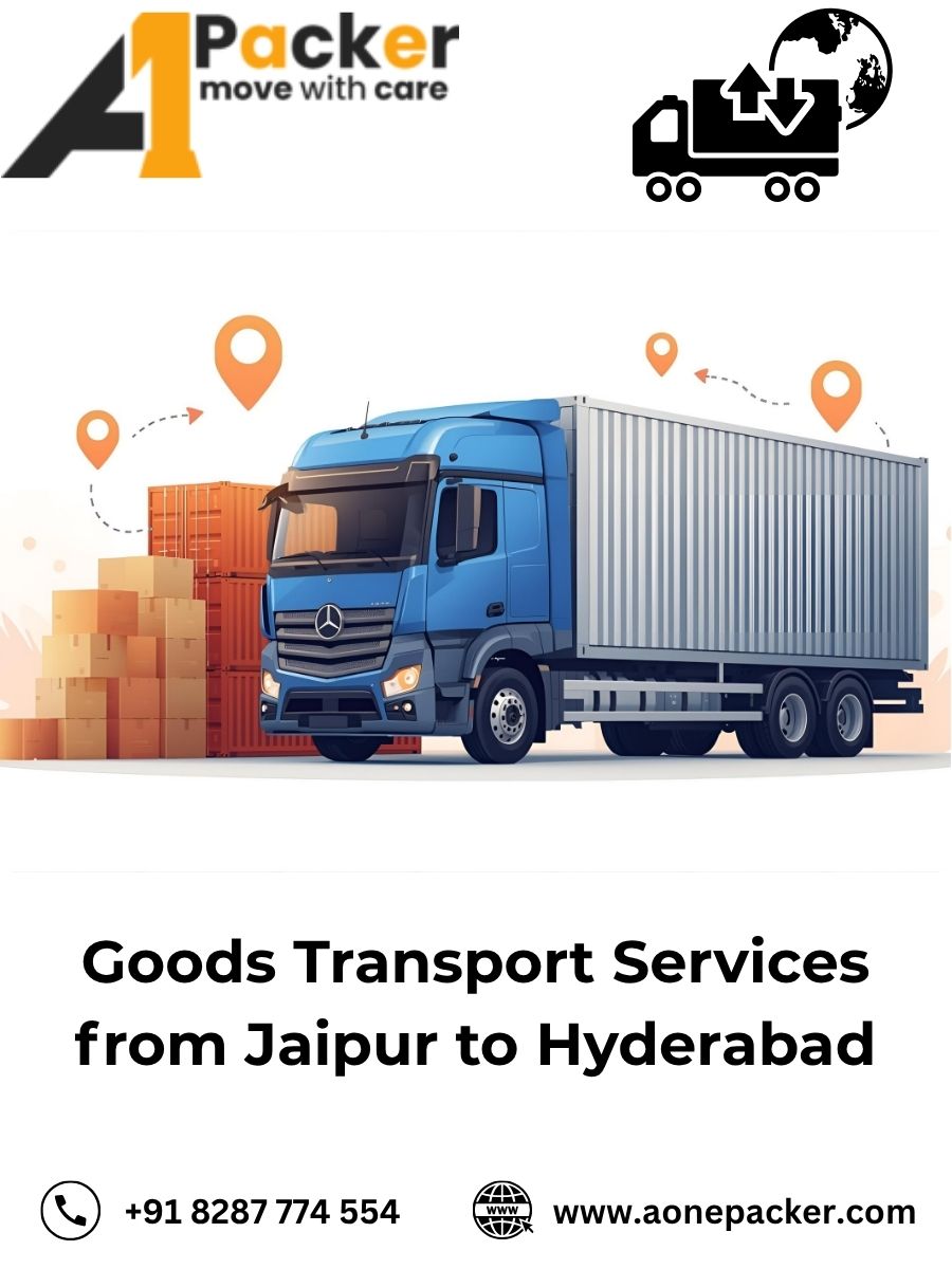 Goods Transport from Jaipur to Hyderabad