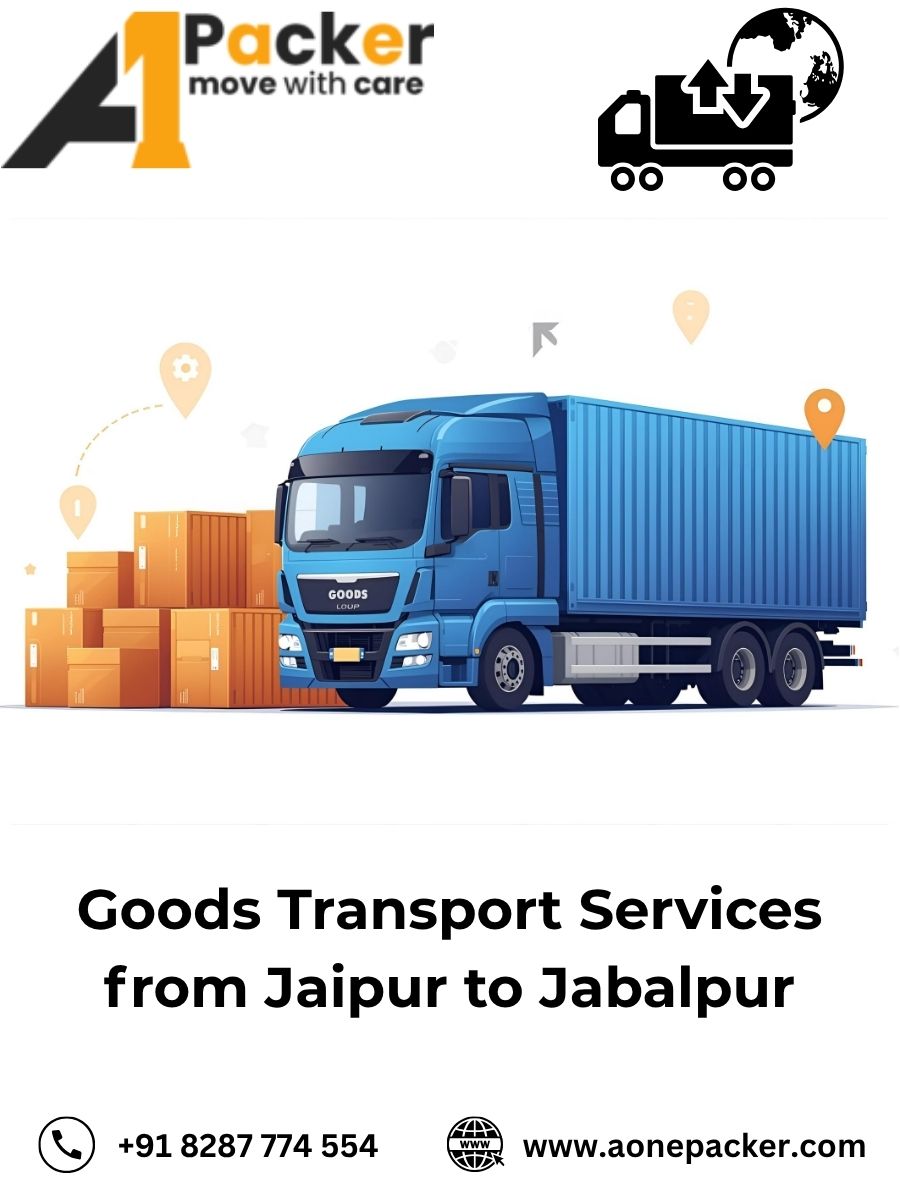 Goods Transport from Jaipur to Jabalpur