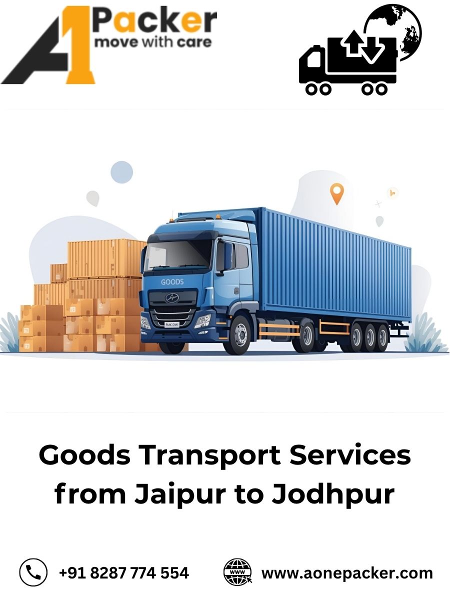 Goods Transport from Jaipur to Jodhpur