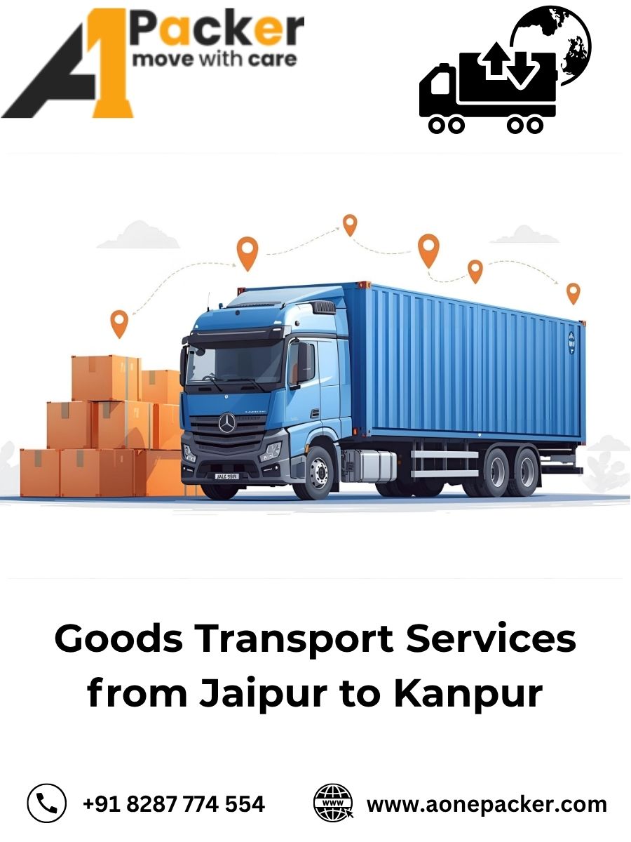 Goods Transport from Jaipur to Kanpur