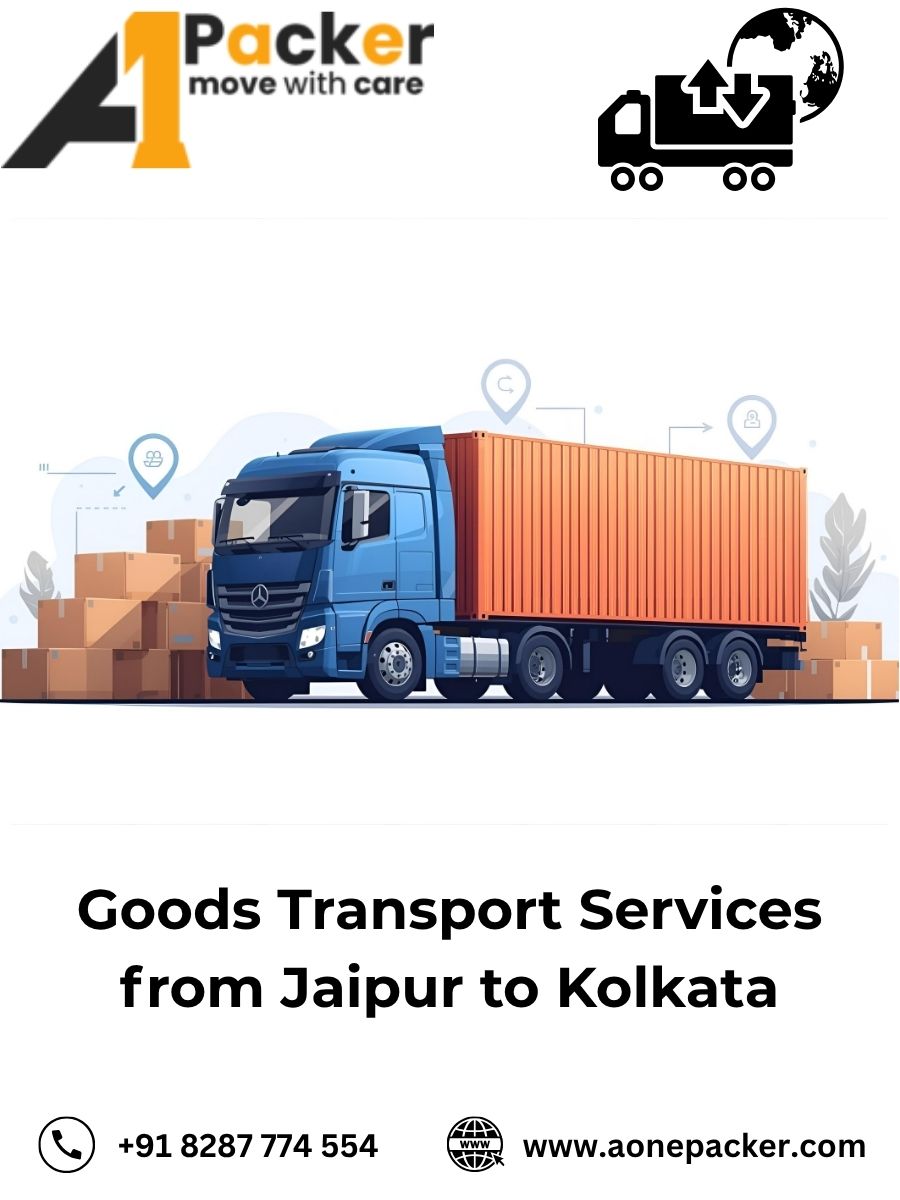 Goods Transport from Jaipur to Kolkata