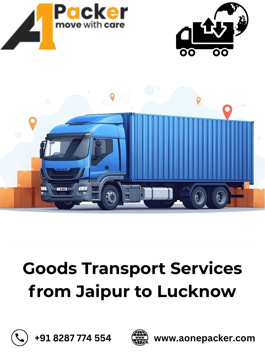 Goods Transport from Jaipur to Lucknow