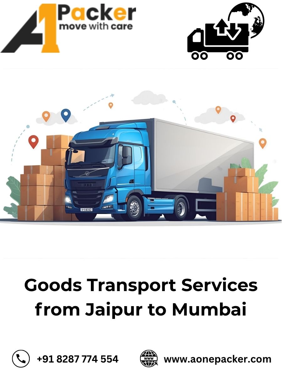 Goods Transport from Jaipur to Mumbai