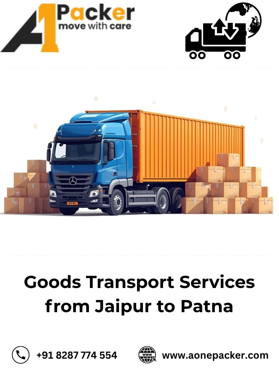 Goods Transport from Jaipur to Patna