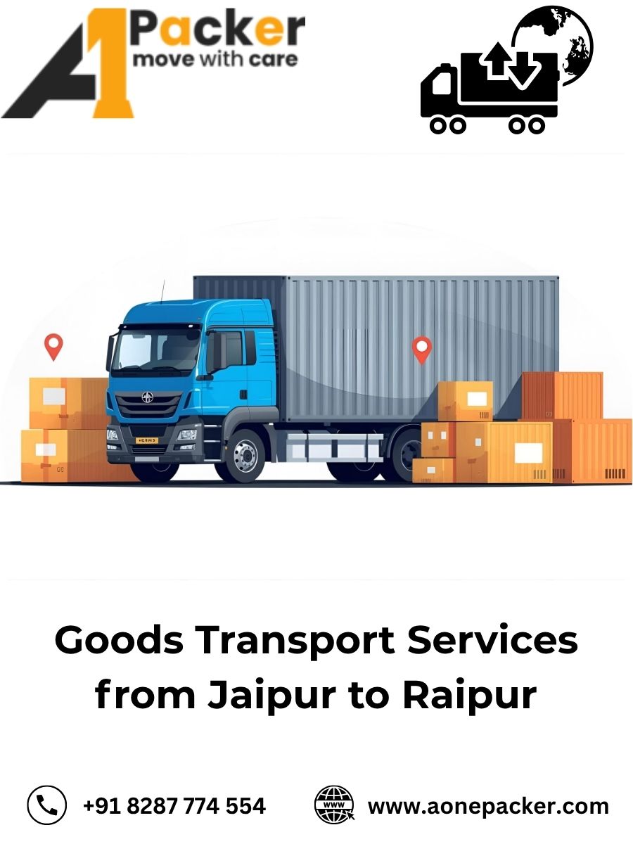Goods Transport from Jaipur to Raipur
