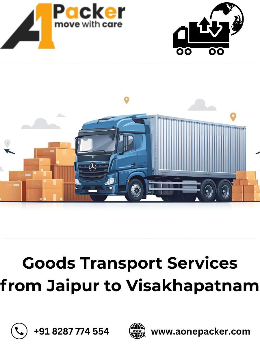 Goods Transport from Jaipur to Visakhapatnam