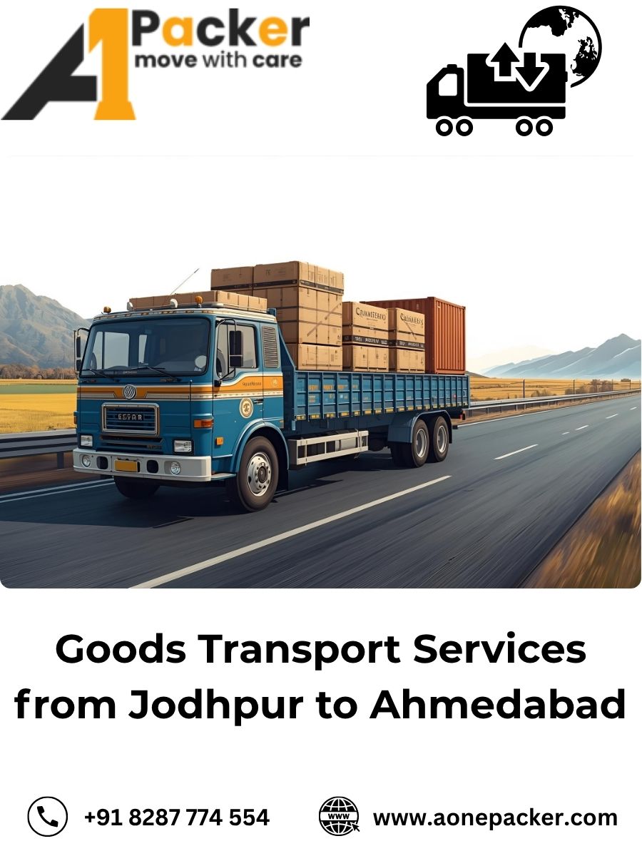 Goods Transport from Jodhpur to Ahmedabad