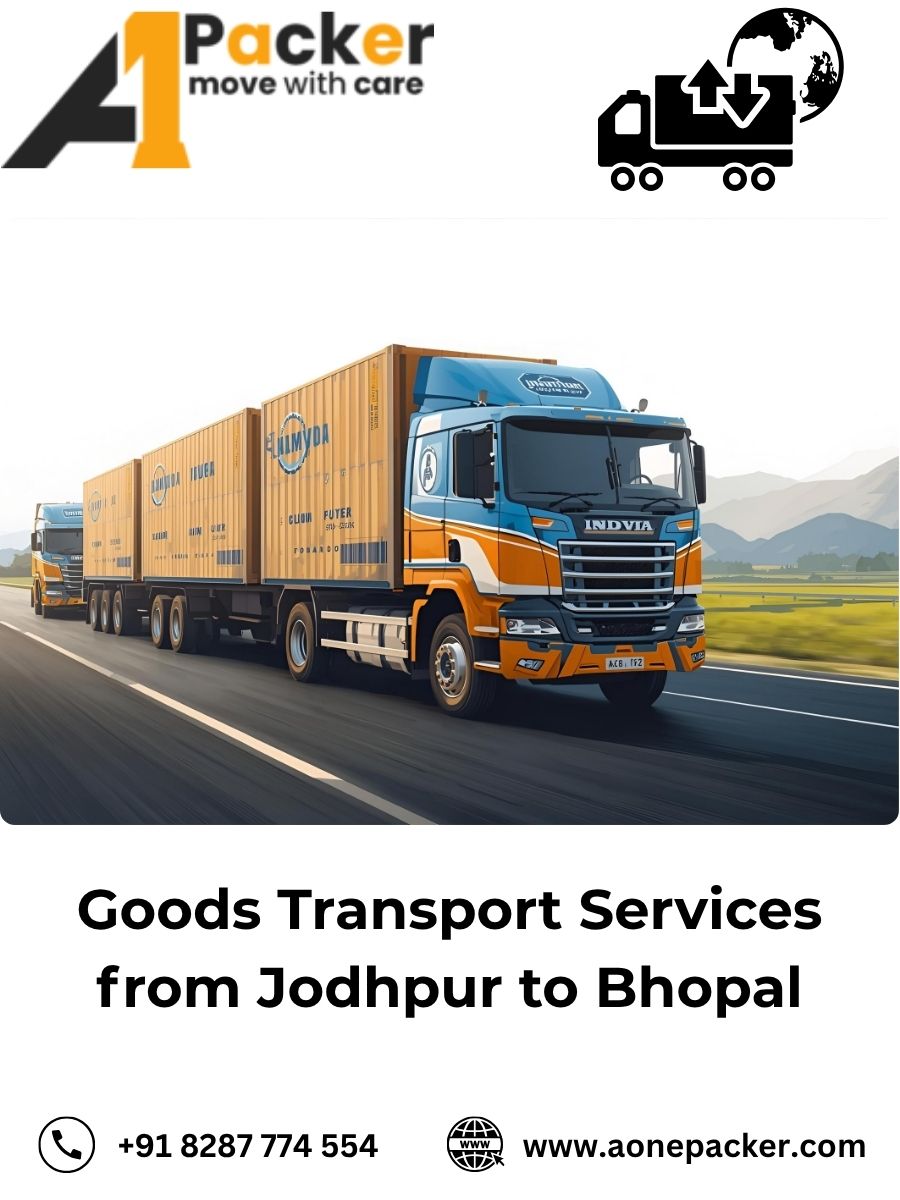 Goods Transport from Jodhpur to Bhopal