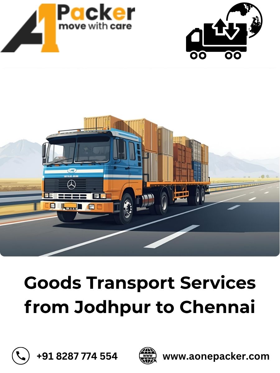 Goods Transport from Jodhpur to Chennai