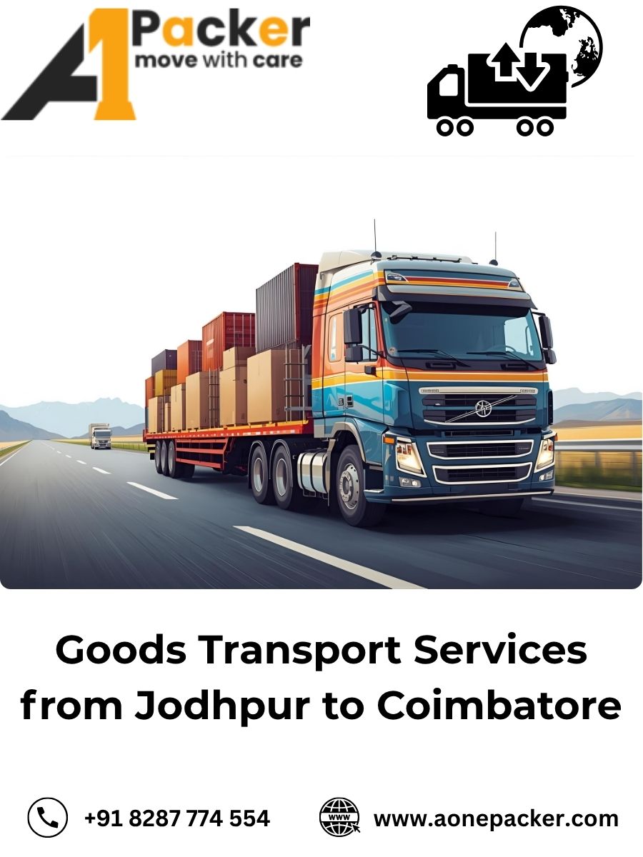 Goods Transport from Jodhpur to Coimbatore
